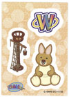 Webkinz Trading Card - ST3-11/30 - KANGAROO (Sticker Card)