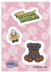Webkinz Trading Card - ST3-19/30 - ROTTWEILER (Sticker Card)