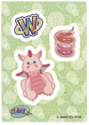 Webkinz Trading Card - ST3-29/30 - WHIMSY DRAGON (Sticker Card)