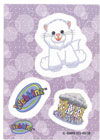 Webkinz Trading Card - ST3-08/30 - PERSIAN CAT (Sticker Card)
