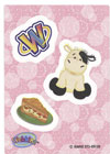 Webkinz Trading Card - ST3-09/30 - COW (Sticker Card)