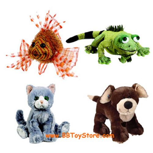 Webkinz Virtual Pets - Set of 4 August 2009 Releases
