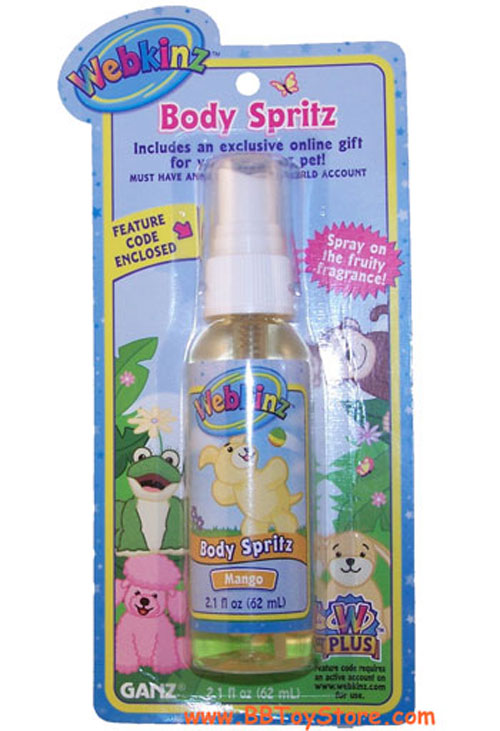 Webkinz Body Spritz - MANGO