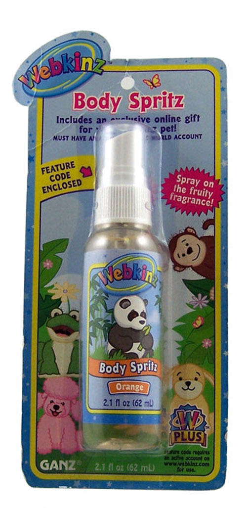 Webkinz Body Spritz - ORANGE