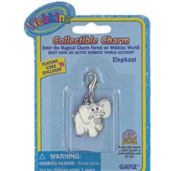 Webkinz Collectible Charm - ELEPHANT