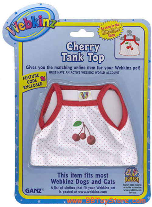 Webkinz Clothing - CHERRY TANK TOP
