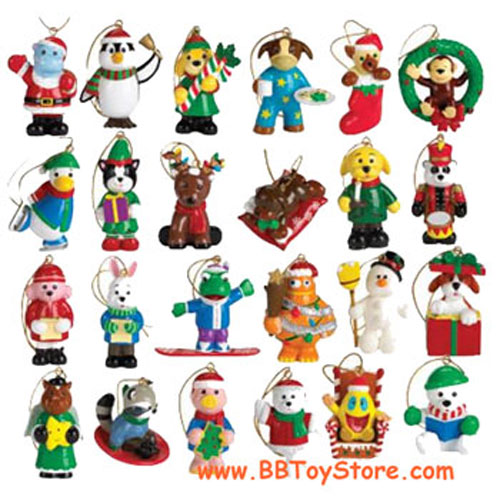 Webkinz Figurines - COMPLETE SET OF 24 DIFFERENT - Series 3 - (2 Inch - Holiday Ornaments)
