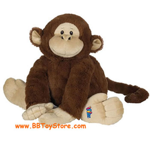 Webkinz JR Virtual Pet Plush - BROWN MONKEY