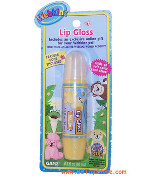 Webkinz Lip Gloss - MANGO