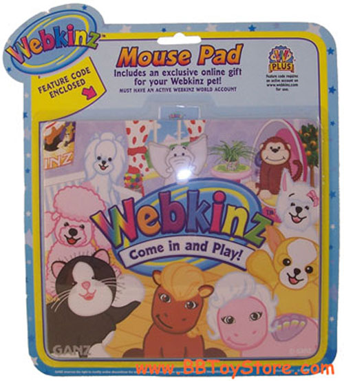 Webkinz Mouse Pad - HANGING AT THE PAD