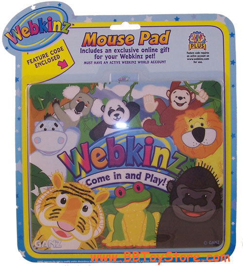 Webkinz Mouse Pad - IT'S A JUNGLE