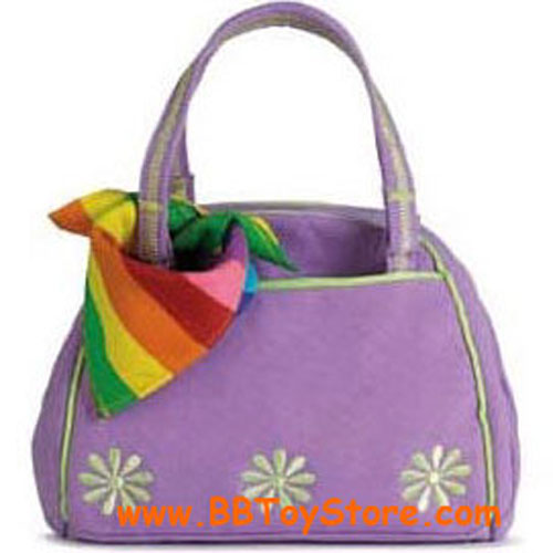 Webkinz Plush Accessory - PET CARRIER ( Funky Flower Lavender )