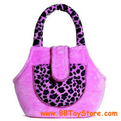 Webkinz Plush Accessory - PET CARRIER ( Pink Leopard )