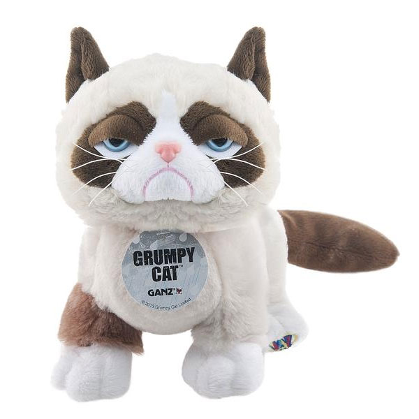 Webkinz Virtual Pet Plush - GRUMPY CAT