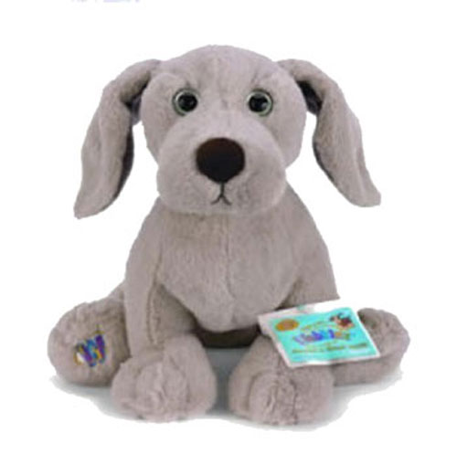 stuffed weimaraner dog toy