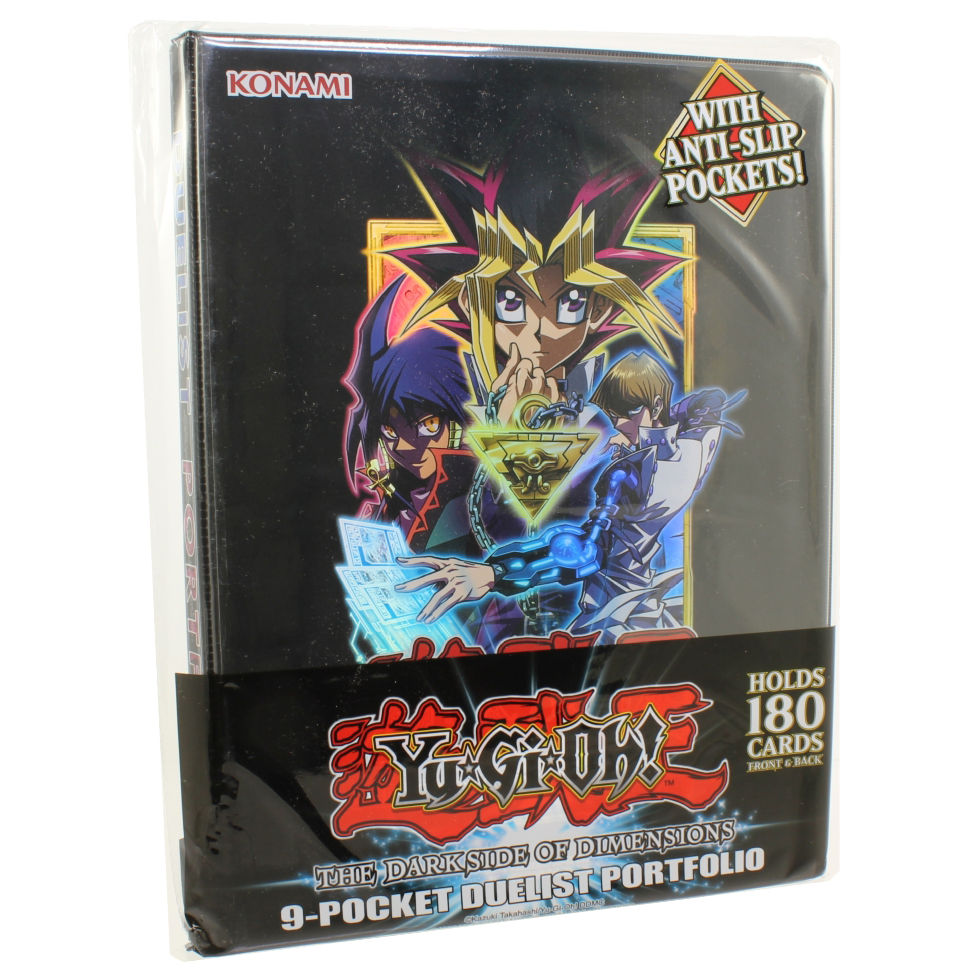 Trading Card Supplies - Yu-Gi-Oh! 9 Pocket Album - DARK SIDE OF DIMENSIONS (Holds 180 Cards)