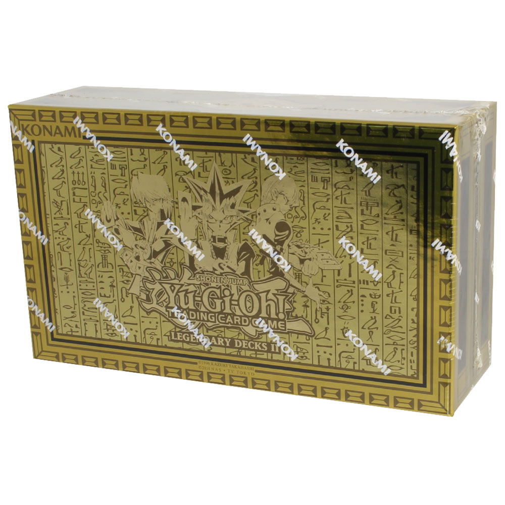 Yu-Gi-Oh Cards - LEGENDARY DECKS II Box Set (3 43-Card Decks, Exclusive Holos & More)
