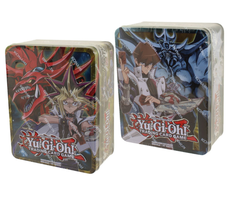Yu-Gi-Oh Cards - 2016 Collectors Mega-Tins - SET OF 2 (Yugi/Slifer & Kaiba/Obelisk)