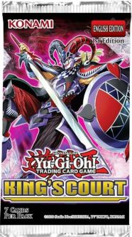 Yu-Gi-Oh Cards - King's Court - Booster PACK (7 Cards)(1 Foil in every pack)