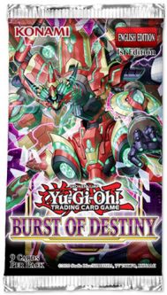 Yu-Gi-Oh Cards - Burst of Destiny - Booster PACK (9 Cards)