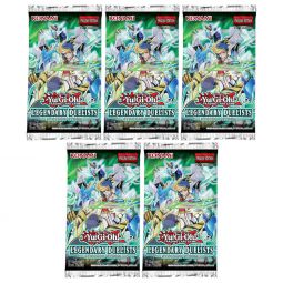Yu-Gi-Oh Cards - Legendary Duelists: Synchro Storm - Booster PACKS (5 Pack Lot)