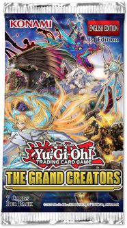 Yu-Gi-Oh Cards - The Grand Creators - Booster PACK (7 Cards)