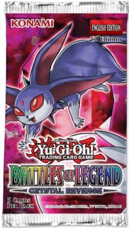 Yu-Gi-Oh Cards - Battles of Legend: Crystal Revenge - Booster PACK (5 Foil Cards)