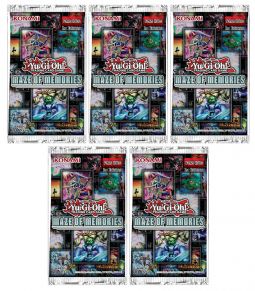 Yu-Gi-Oh Cards - Maze of Memories - Booster PACKS (5 Pack Lot)
