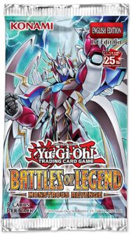 Yu-Gi-Oh Cards - Battles of Legend: Monstrous Revenge - Booster PACK (5 Foil Cards)