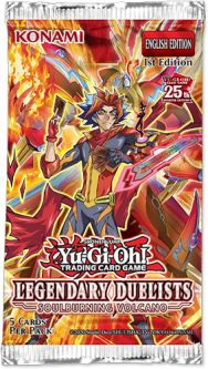 Yu-Gi-Oh Cards - Legendary Duelists: Soulburning Volcano - Booster PACK (5 Cards)