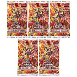 Yu-Gi-Oh Cards - Legendary Duelists: Soulburning Volcano - Booster PACKS (5 Pack Lot)