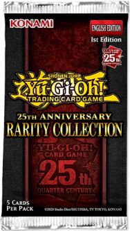 Yu-Gi-Oh Cards - 25th Anniversary Rarity Collection - Booster PACK (5 Foil Cards)