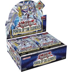 Yu-Gi-Oh Cards - Power of the Elements - Booster BOX (24 Packs)
