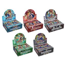 Yu-Gi-Oh Cards - 25th Anniversary SET OF 5 BOOSTER BOXES (IOC, PSV, SRL, LOB & MRD)