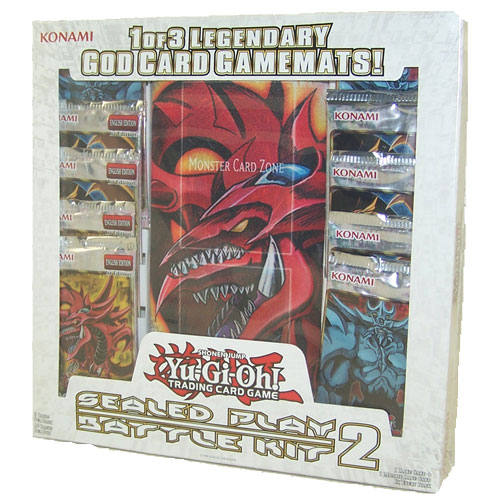 Yu-Gi-Oh Cards - Sealed Play Battle Kit 2 - SLIFER the Sky Dragon Mat & 10 Packs War of the Giants