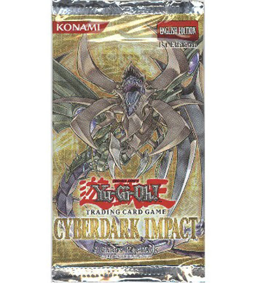 Yu-Gi-Oh Cards - Cyberdark Impact - Booster Pack