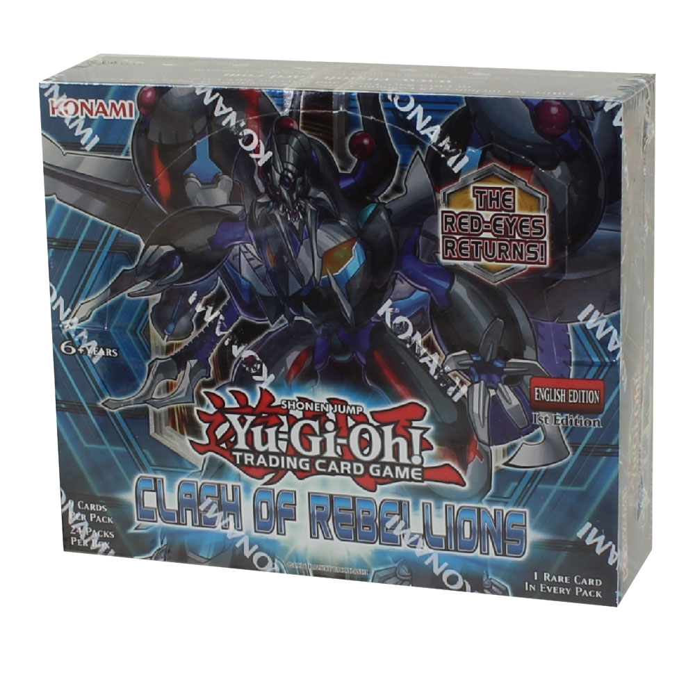 Yu-Gi-Oh Cards - Clash of Rebellions - Booster Box (24 Packs)