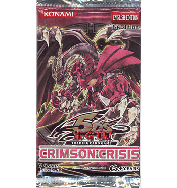 Yu-Gi-Oh Cards 5D's - Crimson Crisis - Booster Pack