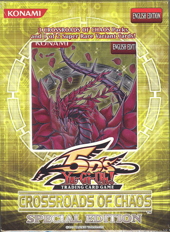 Yu-Gi-Oh Cards 5D's - Crossroads of Chaos (3 CSOCpacks & 1 Variant Promo Card)