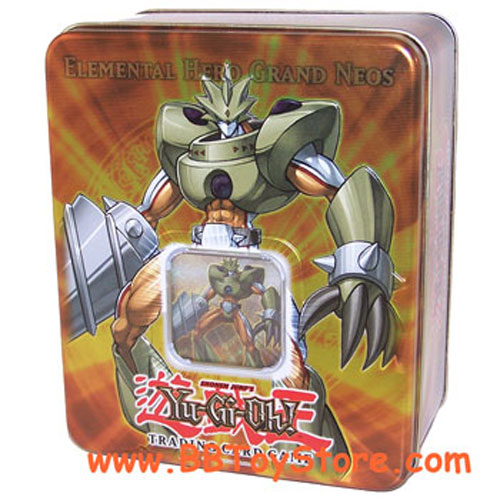 Yu-Gi-Oh Cards - 2007 Collectors Tin - ELEMENTAL HERO GRAND NEOS