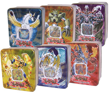 Yu-Gi-Oh Cards - 2007 Collectors Tins - Set of 6 ( Series 1 & 2 )