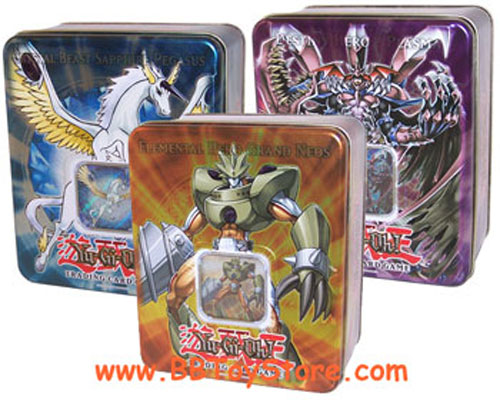 Yu-Gi-Oh Cards - 2007 Collectors Tins - Set of 3 ( Series 1 )