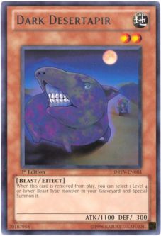 Yu-Gi-Oh Card - DREV-EN084 - DARK DESERTAPIR (rare)