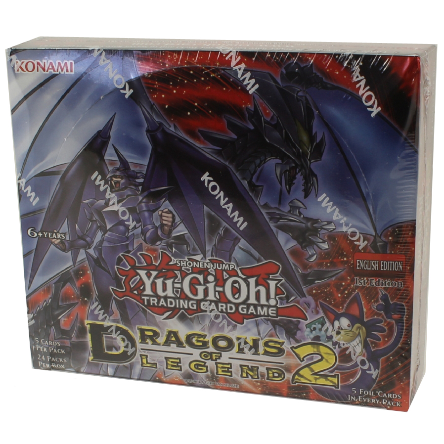 Yu-Gi-Oh Cards - Dragons of Legend 2 - Booster Box (24 Packs)