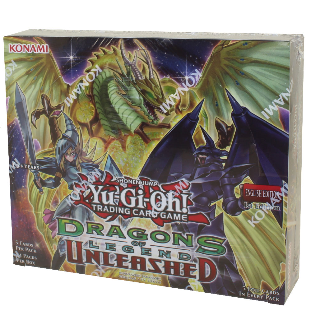 Yu-Gi-Oh Cards - Dragons of Legend Unleashed - Booster Box (24 Packs)