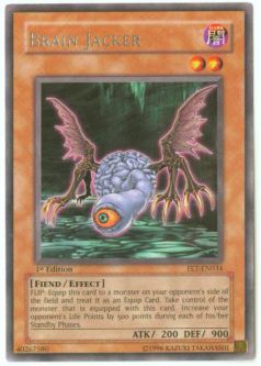 Yu-Gi-Oh Card - FET-EN034 - BRAIN JACKER (rare)