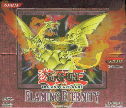Yu-Gi-Oh Cards - Flaming Eternity - Booster Box (24 packs)