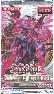 Yu-Gi-Oh Cards - Galactic Overlord - Booster Pack (9 Cards)