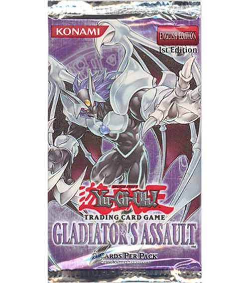 Yu-Gi-Oh Cards - Gladiator's Assault - Booster Pack