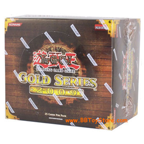 Yu-Gi-Oh Cards - GOLD Series 2009 Box ( 5 Packs ) ( each w/ 25 cards per pack )
